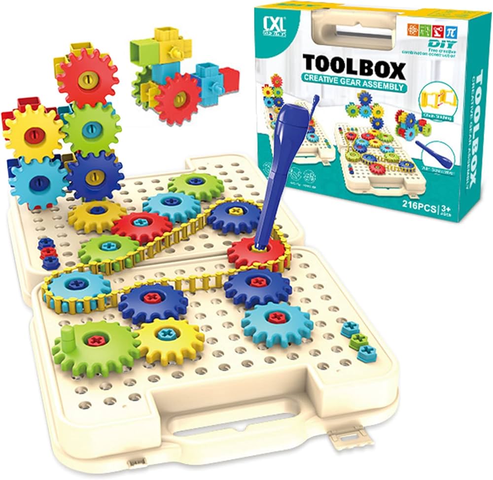 Gear-Based Building Toys