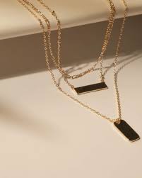 Layered Bar Necklace