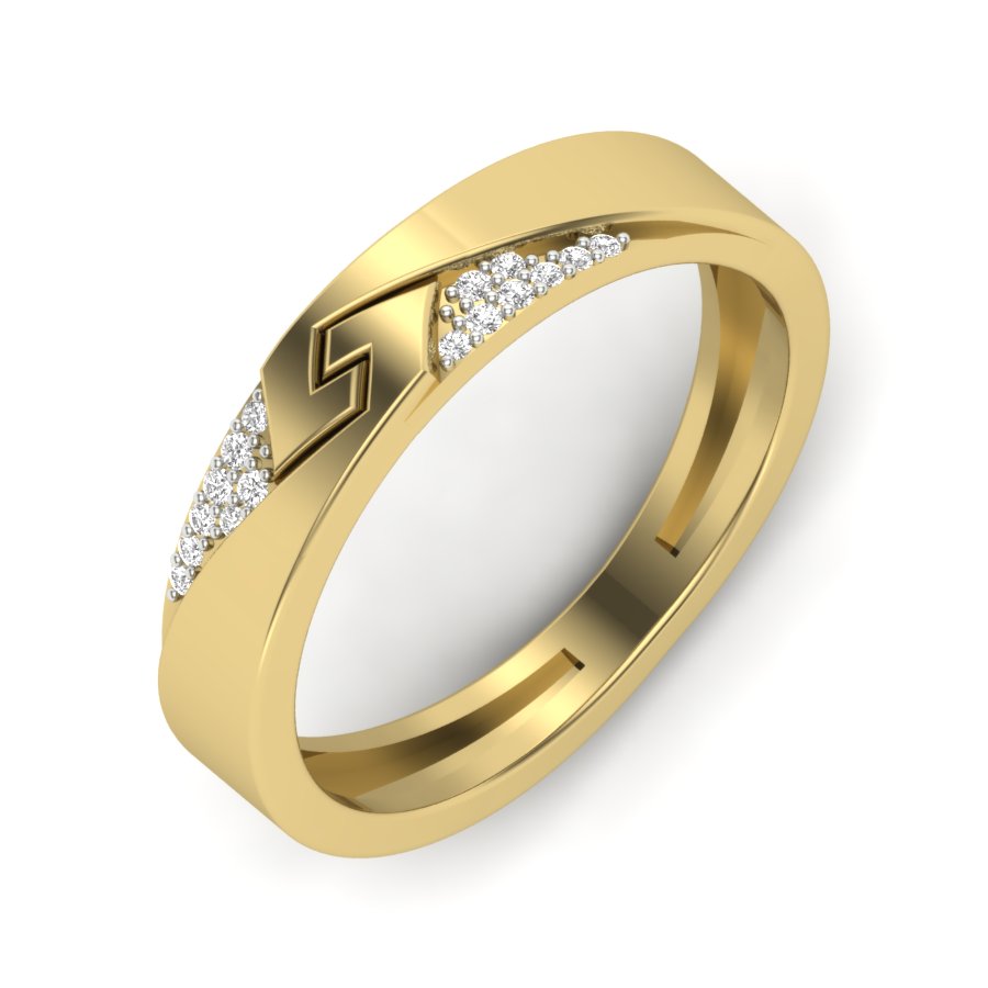 Classic Band Diamond Ring