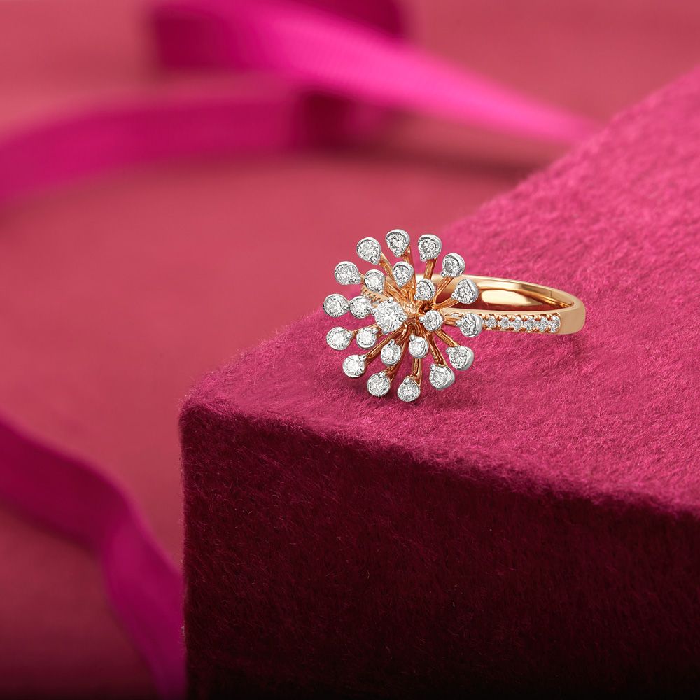 Circular Diamond Ring